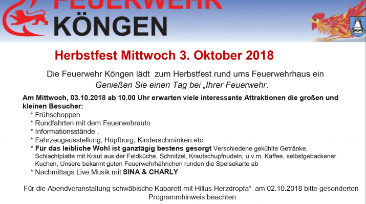 Herbstfest 2018