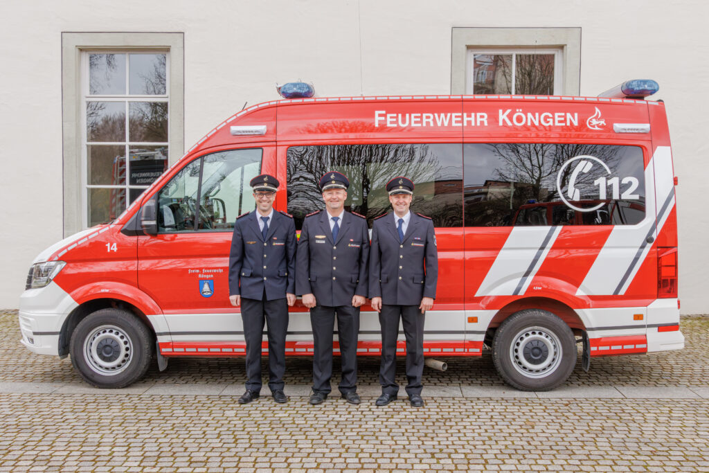 Führung / Kommandanten der Feuerwehr Köngen